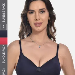 StyFun Pack Of 2 Bra Full Coverage Lightly Padded-14