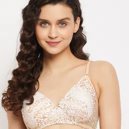 Clovia Animal Printed Full Coverage Lightly Padded T-shirt Bra With All Day Comfort-image-24
