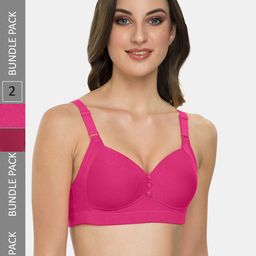 Tweens Pack Of 2 Lightly Padded Full Coverage Minimiser Bras With All Day Comfort-image-53