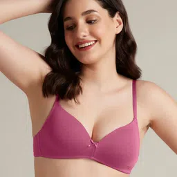 Amante Padded Non-Wired Smooth Style T-Shirt Bra-10