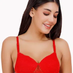 SELFCARE Medium Coverage Lightly Padded Plunge Bra All Day Comfort-picture-36