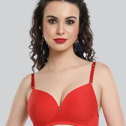 Lovable Medium Coverage Lightly Padded Non-Wired Seamless Push-Up Bra With All Day Comfort-4