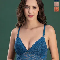 DressBerry Bra Medium Coverage Lightly Padded-image-0