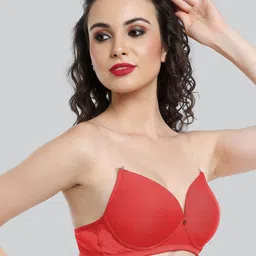 Lovable Medium Coverage Lightly Padded Non-Wired Seamless Push-Up Bra With All Day Comfort image 2