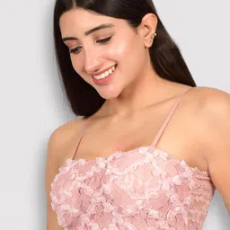 bare dezire Self Design Full Coverage Lightly Padded Bra image 3