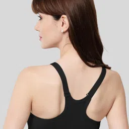 BEWILD Pack Of 2 Cotton Classic Sports Bra Rapid-Dry Moisture Wicking Heavily Padded image 5
