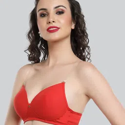 Lovable Medium Coverage Lightly Padded Non-Wired Seamless Push-Up Bra With All Day Comfort image 3