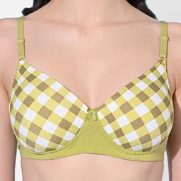 FIMS Pack Of 2 Printed Full Coverage Lightly Padded All Day Comfort Bra image 4