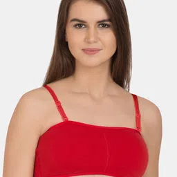 Tweens Strapless Cotton Bandeau Bra Medium Coverage Lightly Padded-47