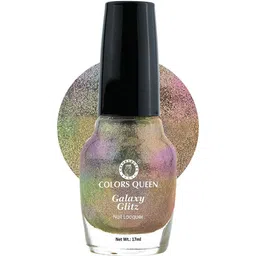 Colors Queen Galaxy Glitz Glossy Finish Nail Lacquer-17ml-Unicorn-06-46
