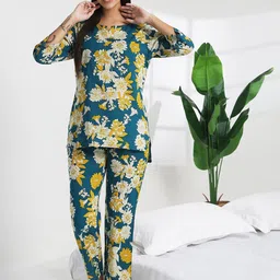 Bannos Swagger Women Printed Night suit-image-22