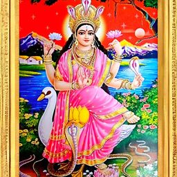 SUNINOW Gold & Red Religious Wooden Wall Art-20