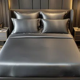 COOLBEDS Silver-Toned 400 TC King Bedsheet Set-picture-19