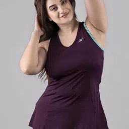 Keepfit Plus Size Padded Two Piece Swim Set-image-5