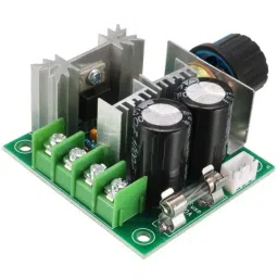 12V 10A PWM DC Motor Speed Controller image 2