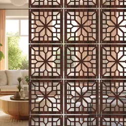 Myntra Elegant Homes Brown Set of 4 Room Darkening Door Curtain-image-29