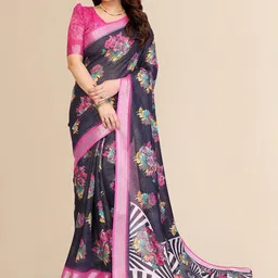 Moda Rapido Women Floral Printed Saree-picture-32