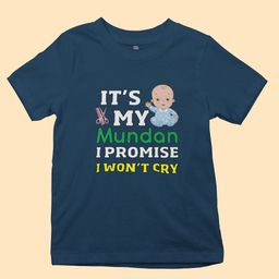 YK X First Laugh Boys Typography Printed T-shirt-image-27