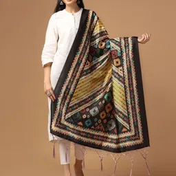 Kaizen TEXO FAB Ethnic Motifs Printed Dupatta image 1