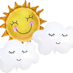 Printed Sun Cloud balloon for birthday baby shower decoration Balloon-image-26