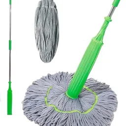 2 in 1 Dehydrated||Self Wringing Squeeze Mop||360 Rotatable Adjustable Twist Mop Microfibre Wet and Dry Brush-13