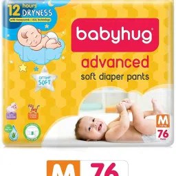 Advanced Soft Baby Diapers Pants (Medium ,7-12 Kg) - M-image-41
