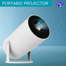 SACRO Mini HD Projector for Home 4KSupport With Built-in App Netflix/Prime/YouTubeA238 (4500 lm / 1 Speaker / Wireless / Remote Controller) Portable Projector-image-64