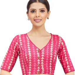 V-Neck Women Blouse-image-32