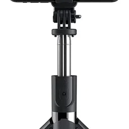 Growtechnohub R1S 3-in-1 Bluetooth Selfie Sticks with Flash, Detachable Wireless Remote G33 Monopod Kit, Tripod, Tripod Kit-7