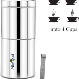400 ml Coffee Filter Drip coffee maker/Filter south Indian style Coffee Filter 4 Cups Coffee Maker-16