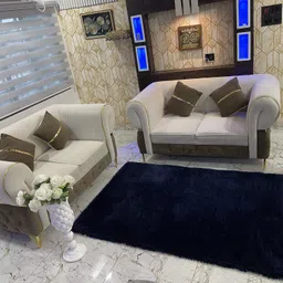 tahnoorcarpet Dark Blue Polyester Carpet-picture-29