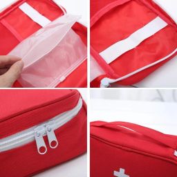 trendegic Medical Pouch Empty Travel Emergency Storage Bag Organizer Pill Box First Aid Kit image 4