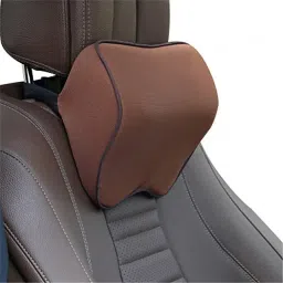 Brown Polyester Car Pillow Cushion for Universal For Car-35