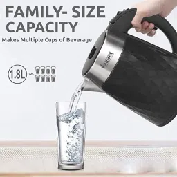 warmex home appliances Boil & Serve 09 1500 Watts 1.8 Litre Multi Cooker Electric Kettle image 3