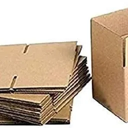 Corrugated Cardboard, Craft Paper, Paper 3ply corrugate white box size :-4X2X4 inch Packaging Box-image-14