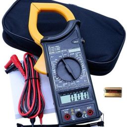 High Quality DT-266 Digital Clamp Meter Digital Multimeter (Black 2000 Counts) Digital Multimeter-14