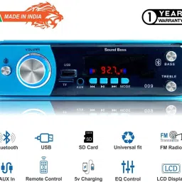 Blutooth//FM/USB/SD/AUX SB-2021 Car Stereo-image-7