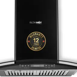 Motion Sensor, Baffle Filter With Recycling Mode Acura S BAC MS Chimney Auto Clean Wall Mounted Black 1200 CMH Chimney-image-38