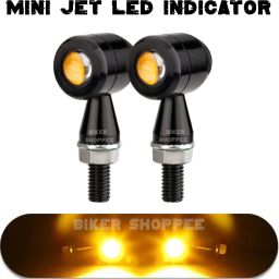 Side, Rear, Front LED Indicator Light for Universal For Bike, Kawasaki, BMW, Bullet, GS, Suzuki, Royal Enfield, Yamaha, KTM, Honda, TVS R15 V3, MT15 ( BS4 + BS6 ), Continental GT 650, R15 V4, Duke 390, Ninja 300-9