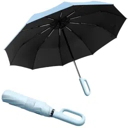 Large for RAIN Man,Women,Kids,Girls,Boys-3 Fold Auto Open and Close Umbrella-22