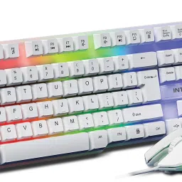 Intex IT-KB334 Wired USB Standard Gaming Keyboard Compatible with Desktop, Laptop, Mac Wired Gaming Keyboard & Mouse IT-KB 334/RGB,Spill resistant, Keyboard and Mouse-10