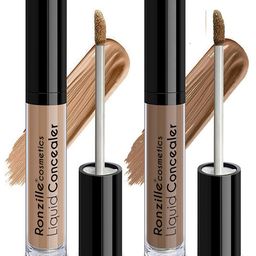 Ronzille Beige Pack of 2 Waterproof Matte Liquid Concealer Shade - 03 & 04-14