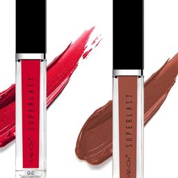 ME-ON Set Of 2 Superlast Waterproof Matte Liquid Lip Gloss 6ml Each - Shade 02 & 17 image 2