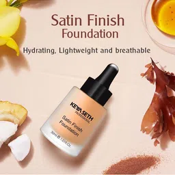 KEYA SETH Satin Finish Foundation 30ml - Shade 02 image 3