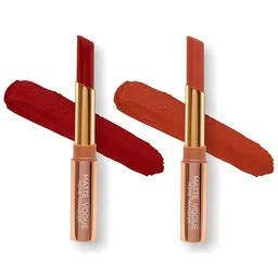 ME-ON Set of 2 Matte Vogue None-Transfer Lipsticks - Shade 03 & 15 image 2