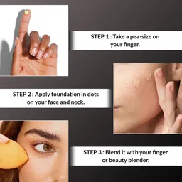 Adbeni Color Fit Water Resistant Matte Foundation - 60ml - Shade 03 image 3