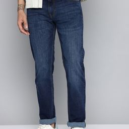 Mufti Men Straight Fit Heavy Fade Stretchable Jeans-picture-26