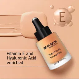 KEYA SETH Satin Finish Foundation 30ml - Shade 04 image 3