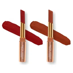 ME-ON Set of 2 Matte Vogue None-Transfer Lipsticks - Shade 06 & 16 image 2