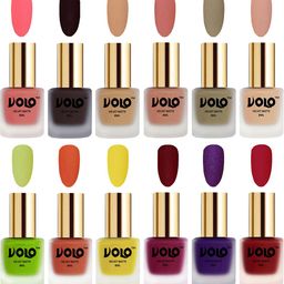VOLO Set Of 12 Velvet Matte Nail Polish - 8 ml Each-picture-48
